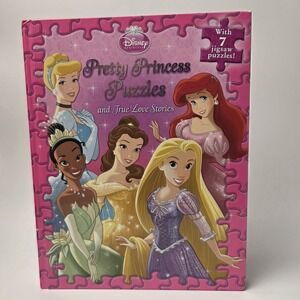 NEW Disney Princess: Pretty Princess Puzzles and True Love Stories #0673